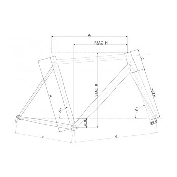 Cuadro Ruta Dedacciai, Titanio 25. PSVP $3.490.000